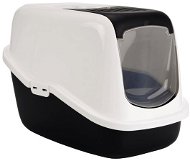 SAVIC toaleta Nestor 56 × 39 × 38,5 cm černá - Kočičí toaleta