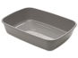 SAVIC Toilet Isis 42 × 30,5 × 10cm Grey - Cat Litter Box