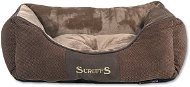 SCRUFFS Chester Box Bed S 50 × 40cm, Chocolate - Bed
