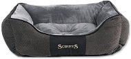 SCRUFFS Chester Box Bed M 60 × 50cm Grey - Bed