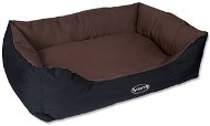SCRUFFS Expedition Box Bed XL 90 × 70cm Chocolate - Bed