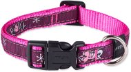 ROGZ Fancy Dress Collar, Pink Love 1,6 × 26-40cm - Dog Collar