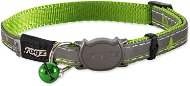 ROGZ  Collar NightCat Limeswallows 1.1 × 20-31cm - Cat Collar