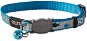 ROGZ Collar ReflectoCat Blue Fish 1,1 × 20-31cm - Cat Collar