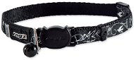 ROGZ SilkyCat collar black filigree 1,1 × 20-31 cm - Cat Collar
