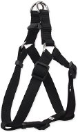 DOG FANTASY Classic Harness, L Black 2,5 × 65-99cm - Harness