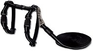ROGZ Harness with Leash AlleyCat Black 0,8 × 19,8-30 × 180cm - Harness