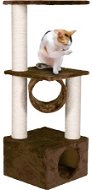 MAGIC CAT odpočívadlo Tamara 36 × 36 × 109 cm hnedé - Škrabadlo pre mačky