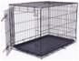 DOG FANTASY Folding Cage, L, Black, 1 Door - 91.5 x 63.5 x 58.5cm - Dog Cage