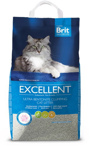 Brit Fresh for Cats Excellent Ultra Bentonite 10 kg - Stelivo pro kočky - Hlavní obrázek