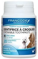 Francodex žvýkací zubní pasta v tabletách pes 20 tbl - Zubní pasta pro psy