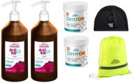 Vitar Veterinae Artivit Syrup 1000 ml 2 pcs + DentOn 100 g 2 pcs free, Bag and Sports fleece cap - Food Supplement Set