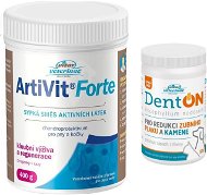 Vitar Veterinae Artivit Forte 400 g - extra silný + DentOn 50 g zdarma - Sada výživových doplnkov