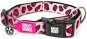 Max & Molly Smart ID obojok pre psov polosťahovací, Leopard Pink, veľkosť L - Obojok pre psa