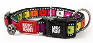 Max & Molly Smart ID obojok pre psov polosťahovací, Movie, Veľkosť M - Obojok pre psa