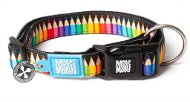 Max & Molly Smart ID Collar semi-retractable, Crayons, Size XS - Dog Collar