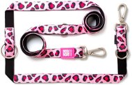 Max & Molly Multi-Function Leash, Pink Leopard, Length 200cm Width 1.5cm - Lead