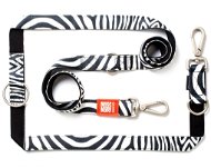Max & Molly Multi-Function Leash, Zebra, Size XS - Lead