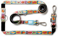 Max &Molly Multi-lead, Comic, Size XS - Leash