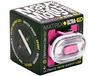 Max & Molly Matrix Ultra LED Cube, bezpečnostné svetlo, ružové - Svetlo na obojok