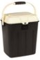 Granule barrel Maelson Box for 3,5kg of Granules - Black-beige - 27 × 22 × 31cm - Barel na granule