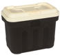 Granule barrel Maelson Box for 7.5kg of Granules - Black-beige - 41 × 25 × 33cm - Barel na granule