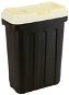 Granule barrel Maelson Box for 15kg of Granules - Black-beige - 41 × 25 × 56cm - Barel na granule