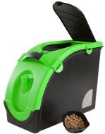 Maelson Granule Dispenser for 13kg Feed - Black-green - 56 × 24 × 41cm - Granule barrel