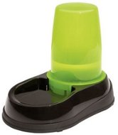 Maelson Water Bowl with 2500ml Reservoir - Black-green - 21 × 35 × 28cm - Dog Bowl