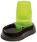 Maelson Miska na vodu so zásobníkom na 2 500 ml vody – čierno-zelená – 21 × 35 × 28 cm - Miska pre psa
