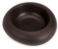IMAC Designer Dog Bowl, Plastic, 1000ml - Brown - L 27,5 × W 23,5 × H 7,5cm - Dog bowl