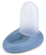 IMAC Dizajnová miska so zásobníkom na vodu aj granule plastová 1 500 ml – modrá – D 27 × Š 19 × V 24 cm - Miska pre psa