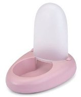 IMAC Designer Bowl for Water and Granules, Plastic, 1500ml - Pink - L27 × W19 × H24cm - Dog bowl