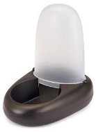 IMAC Designer Bowl for Water and Granules plastic 3000ml - brown - L 29.5 × W 23.5 × H 2cm - Dog bowl