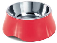 IMAC Dog bowl Stainless Steel + Plastic - 400ml - mixed colours - 16.2cm diameter - Dog Bowl