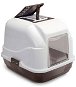IMAC Cat Litter Tray with carbon filter and scoop - brown - L 50 × W 40 × H 40cm - Cat Litter Box