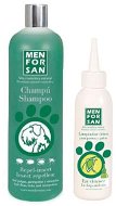 Menforsan Antiparasitic and repellent shampoo for dogs 1000 ml + Ear cleaner 125 ml - Ear Product
