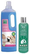 Menforsan Hygienický čistič na podlahy 1000 ml + Antiparazitní šampon pro kočky 300 ml - Čistiaci prostriedok