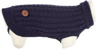 Zolux Braided Dog Sweater DANDY blue 30cm - Sweater for Dogs