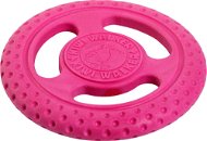 Dog Frisbee Kiwi Walker Flying and Floating Frisbee made of TPR Foam, Pink, 22cm - Frisbee pro psy
