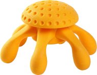 Kiwi Walker Swimming Octopus of TPR Foam, Orange, 20cm - Dog Toy