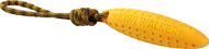 Kiwi Walker Floating Zeppelin made of TPR Foam, Orange, 22cm - Dog Toy