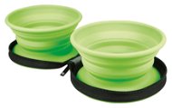 Kiwi Walker Travel Bowl, Green, 350ml - Travel Bowl for Dogs and Cats