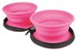 Kiwi Walker Travel Bowl, Pink, 350ml - Travel Bowl for Dogs and Cats