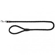 Biothan Dog Leash, Round, Black, 6mm Diameter - Leash