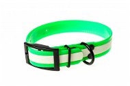 Biothane Neon Collar - Green, Width of 25mm, Circumference of 30cm - Dog Collar