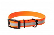 Biothan reflective collar Beta - orange, width 19 mm, circumference 30 cm - Dog Collar