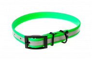 Biothan reflective collar Beta - green, width 19 mm, circumference 30 cm - Dog Collar