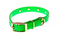 Biothan Collar with Studs - Green, Width of 20mm, Circumference of 35cm, - Dog Collar