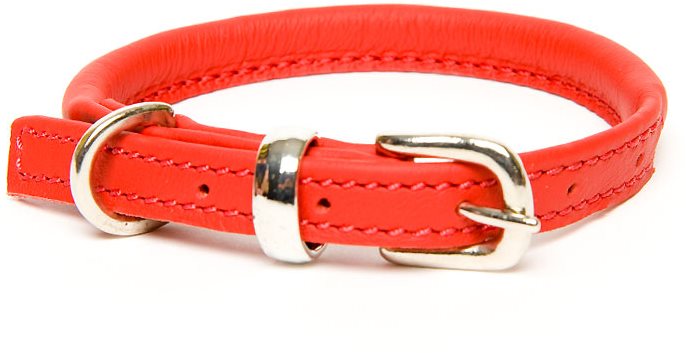 Dogs and horses hot sale rolled leather collar